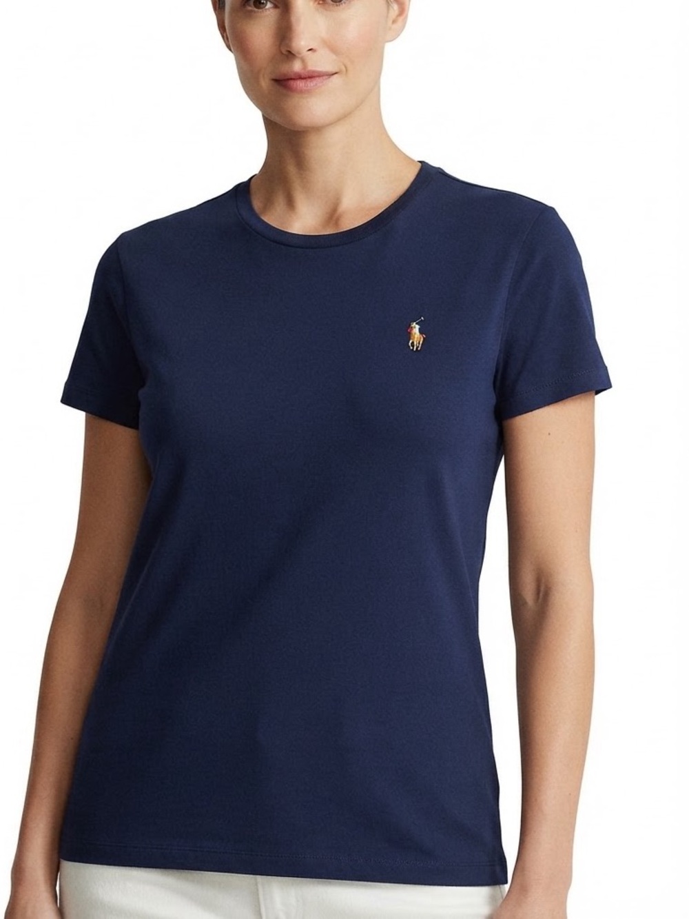 Polo Ralph Lauren Navy Blue Custom Slim Fit T-Shirt S/P